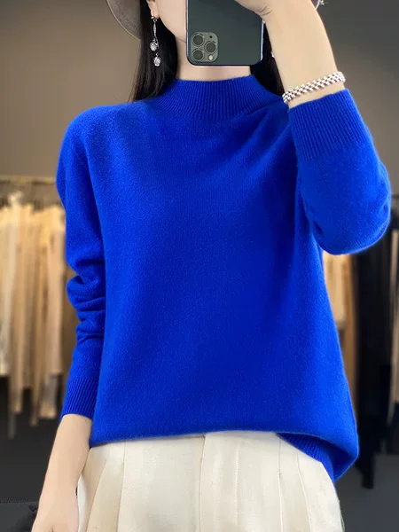 Women's Wool Knitwear, Seamless Wool Knitwear, Cross-Border Wool Base Layer Top, Cross-Border Wool Knitwear