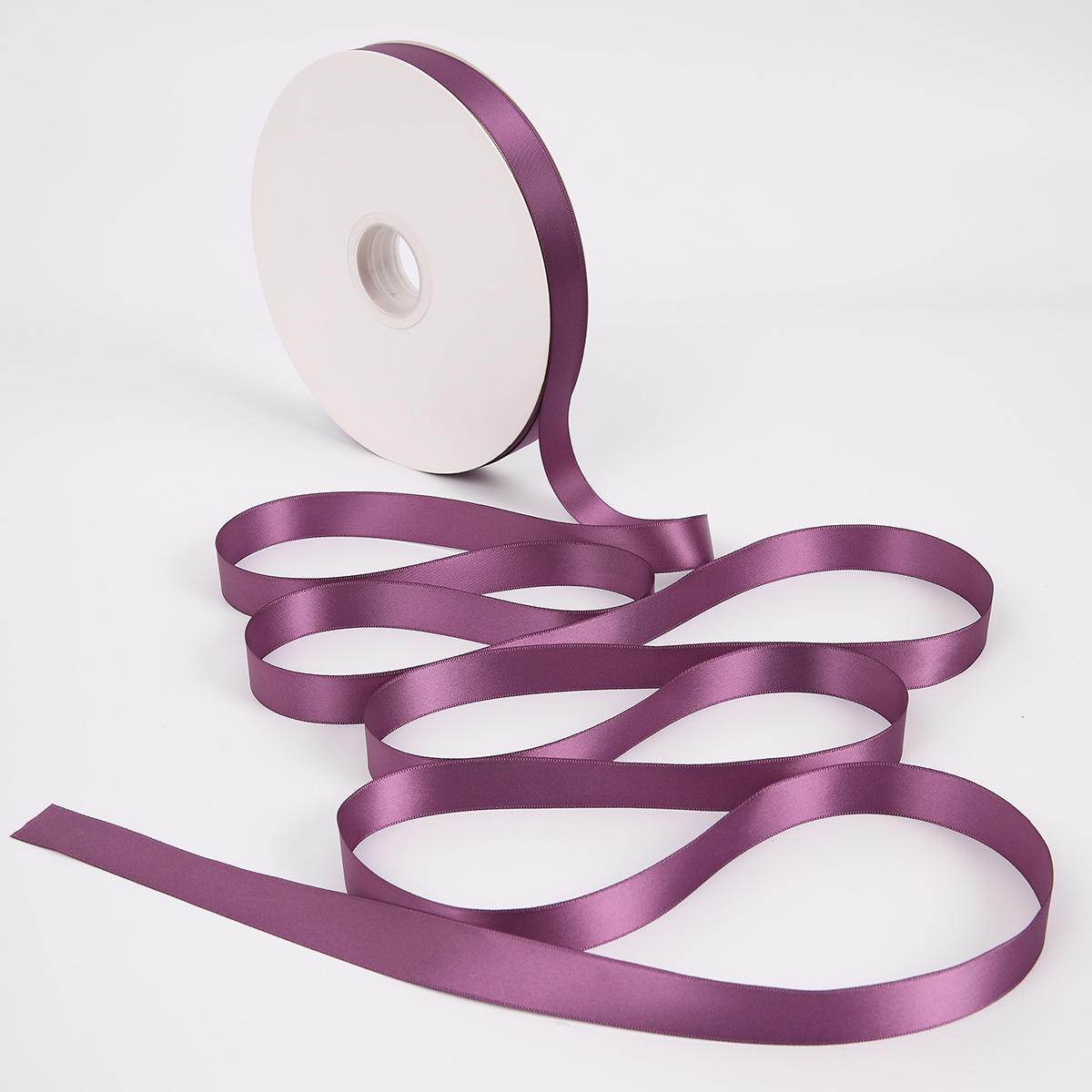 100 yardas de cinta de poliéster de doble cara cifrado cinta de color puro regalo de paquete de flores flores flores