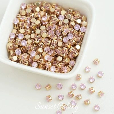 round beads handmade diy — Zərgərlik ara hissələri - 4mmpink-30-pieces