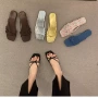 三亚海边新款平底凉拖鞋