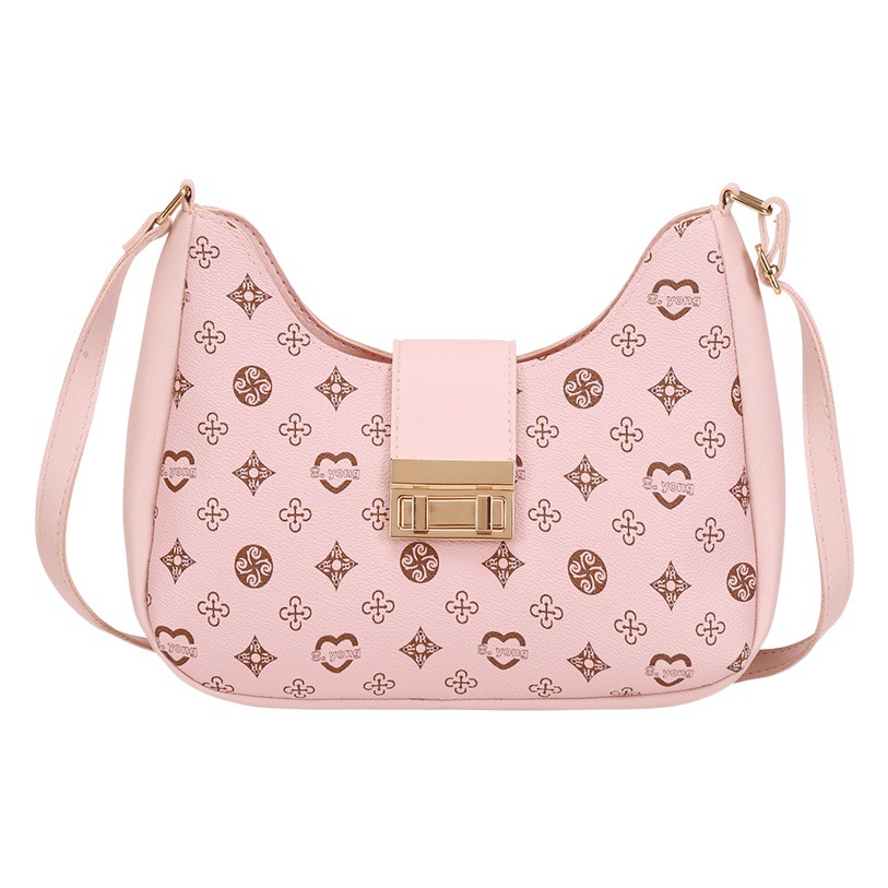 Nueva bolsa de guisante presbicia 2023 bolso de las mujeres retro bolso de hombro de las mujeres Bolsa de Comercio Exterior al por mayor de las mujeres bolso de las axilas impresas