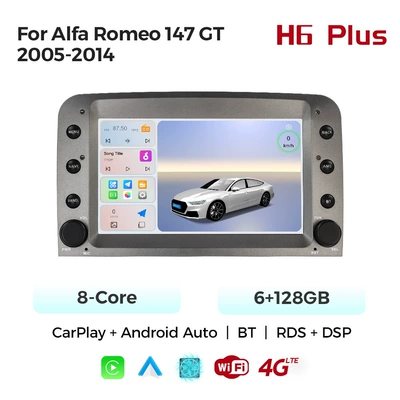 DVD Navigation Gt 2005-2014 Alfa Romeo - octa-core-4g-version-6128-carplay