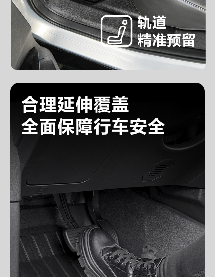 Special Buick 20-24 Micro Blue Velite 6 Pure Electric Fully Enclosed Door Sill Modified Tpe Car Floor Mats