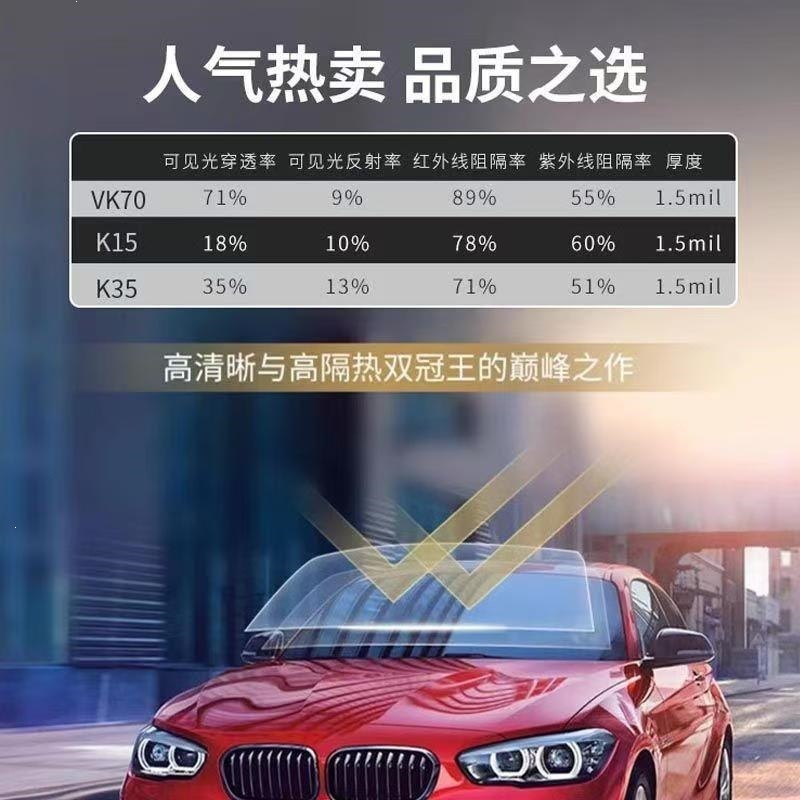 V-Kool Car Window Film, Heat Insulation Film, V-Kool Vk70 Car Film, Full Car Heat Insulation Film, Car Window Film, Explosion-Proof Car Film