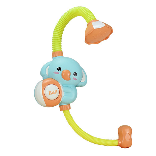 Cross-border baby bath, duckling water toy, elephant electric shower that sprays water in the bathroom, children's toy