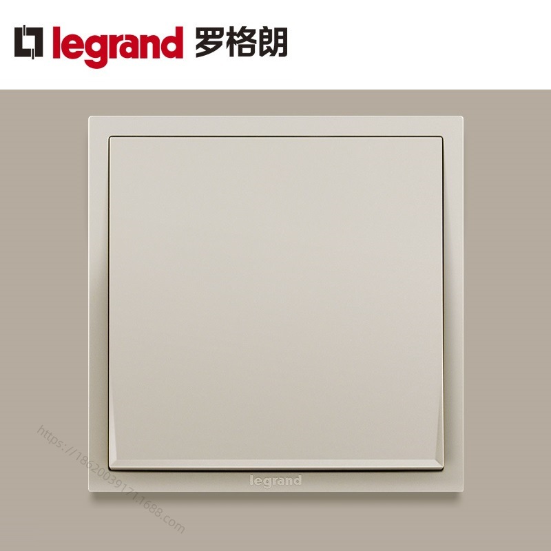 Legrand/罗格朗 轻艺系列 一位双控开关_粉铂金 ERS31/2/3B-C2