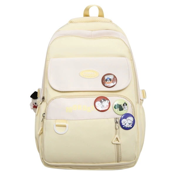 Yellow backpack