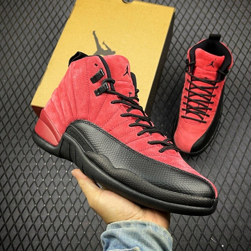Putian Jordan AJ12 High-Top Real Carbon Air Cushion Basketball Shoes World Cup Easter Wear-Resistant Elastic Men's Shoes New Model Putian Jordan AJ12 High-Top Real Carbon Air Cushion Basketball Shoes World Cup Easter Wear-Resistant Elastic Men's Shoes New Model
