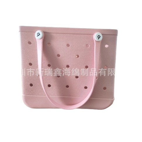 Bolso de playa de EVA transfronterizo bolso de agujero bolso de hombro bolso de gimnasio de natación impermeable bolso de almacenamiento de EVA