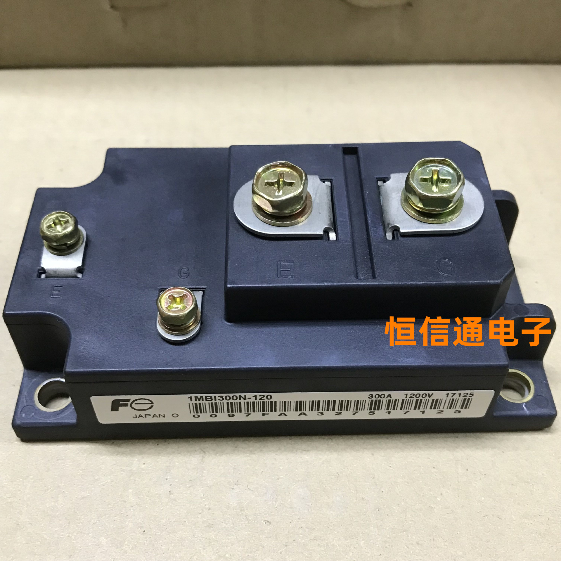 全新进口 1MBI300N-120 300A-1200V 功率模块IGBT模块 实图拍摄