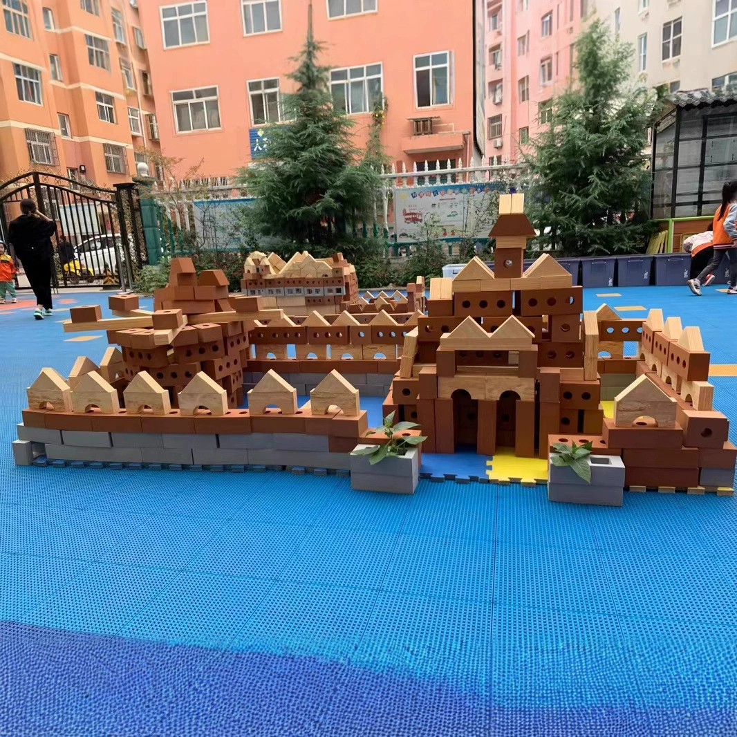 Детские строительные блоки для создания стен, кирпичи для постройки домов, плитка, пенопластовые блоки, развивающие конструкторы для раннего обучения