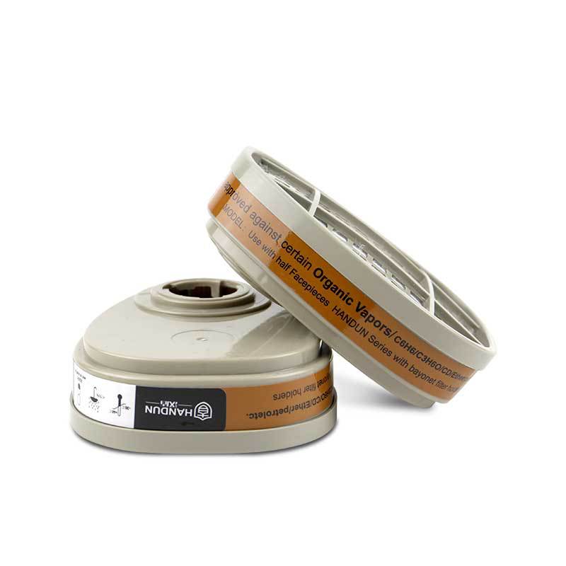 汉盾 HD-FB7606 多种气体多功能滤毒盒（2个/包，30包/箱）