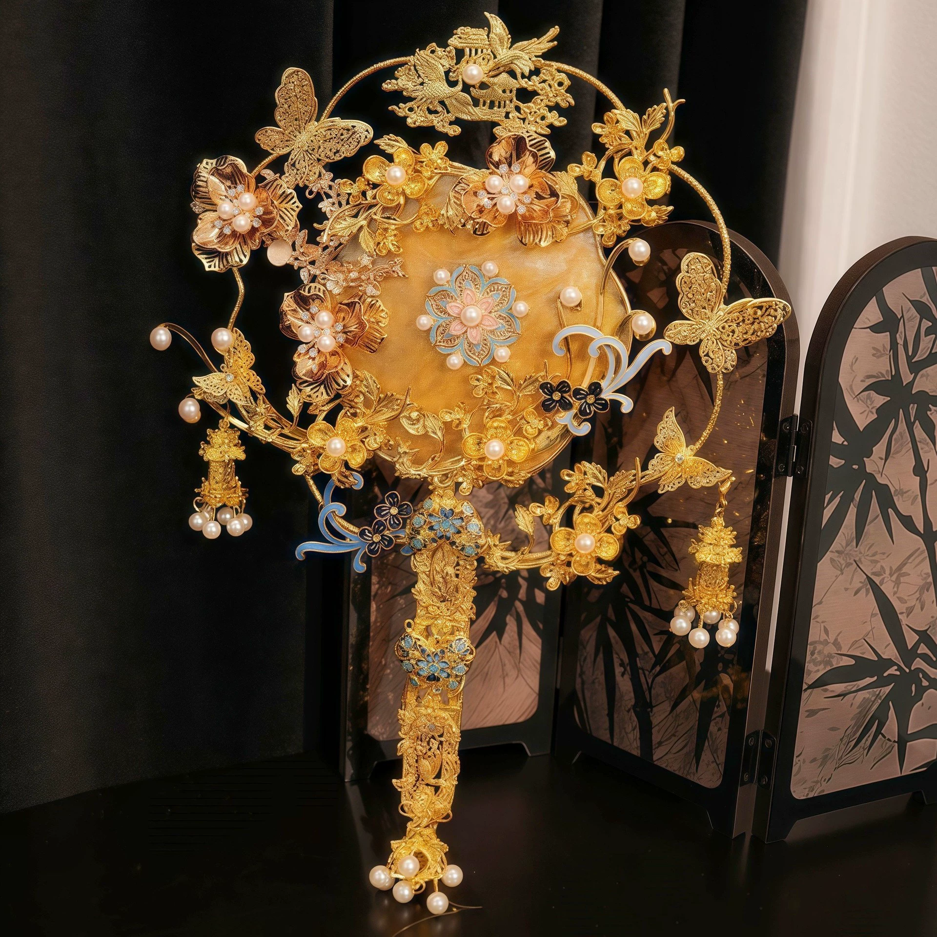 Materials set for bride, handmade, high-end, Chinese style