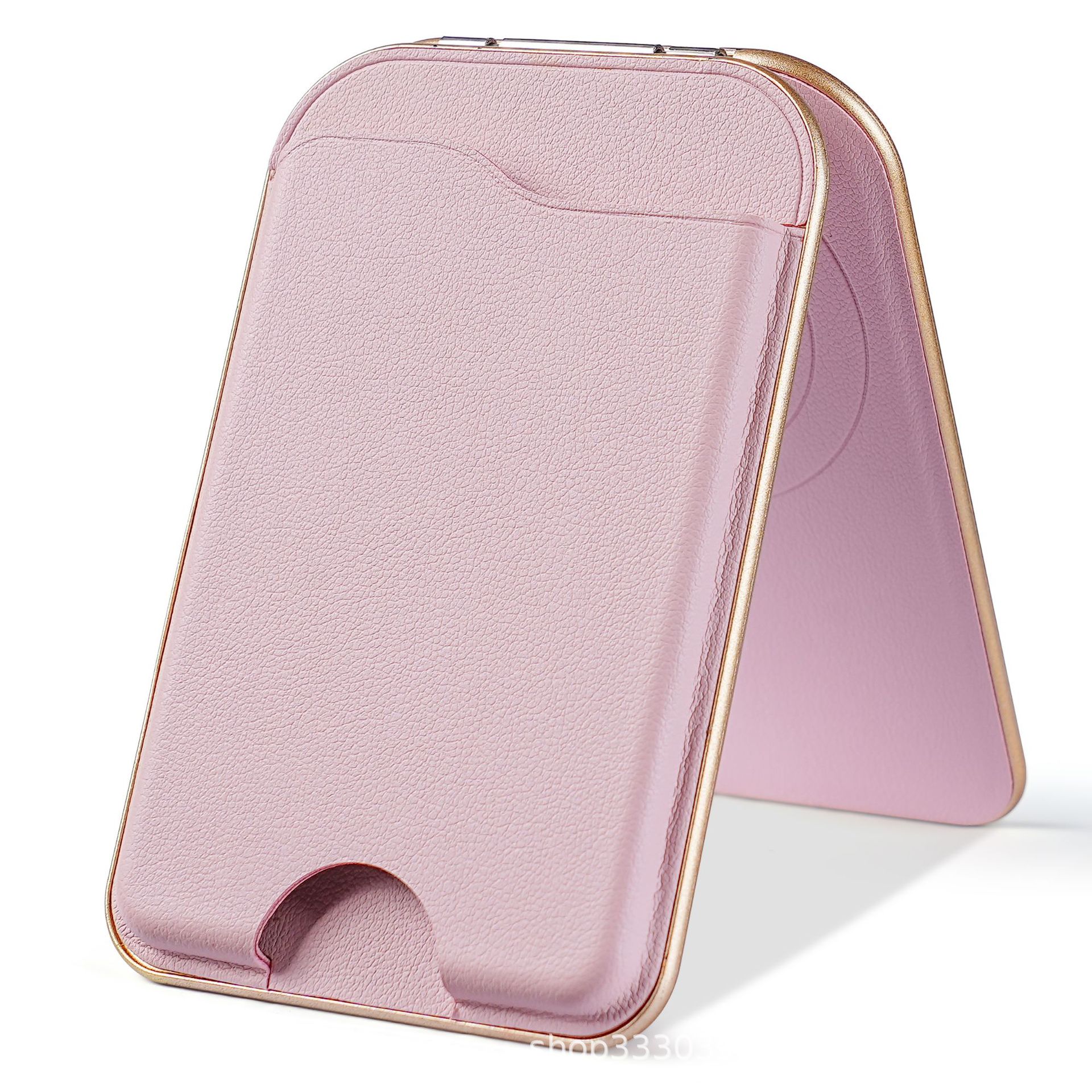 Apple iPhone 13 14 15 16 17 MagSafe portaje de tarjeta magnética con espejo multifuncional