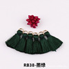 Earrings with tassels, accessory, 2cm, polyester, wholesale