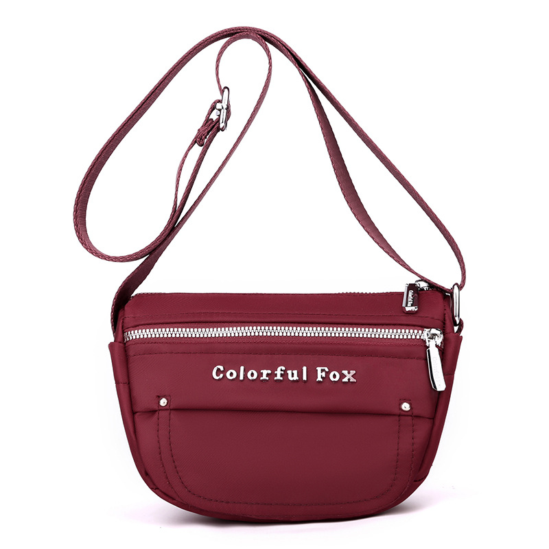 Borsa a tracolla alla moda anti-schizzi per telefono, casual, semplice, da donna, con tracolla, mini, colorata, volpe_voghion.com