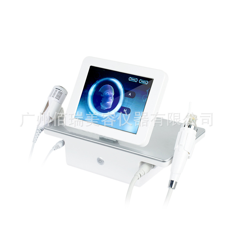 Fábrica auto-operado Comercio exterior versión de escritorio oro RF Micro aguja instrumento de belleza aguja acné pit acné marcas de elevación y apriete superficie de la piel
