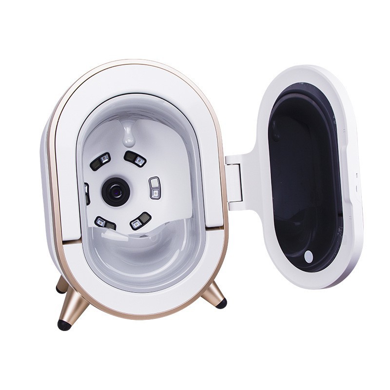 Analizador de piel inteligente M9 transfronterizo, analizador facial completo, instrumento de detección 3D, instrumento de belleza especializado para pruebas y gestión.