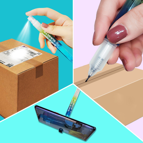 Thermal paper correction liquid spray express delivery waybill rubbing pen personal information cover magic correction fluid unboxing tool wholesale