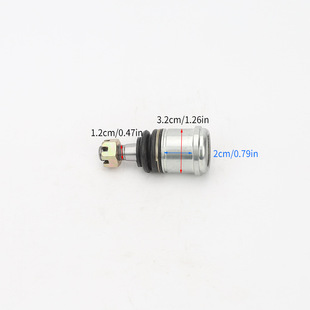 Ball Head 32Mm-20Mm-M12 with Taper Atv Atv Accessories Go-Kart Four-Wheel Off-Road Motorcycle Modification Parts