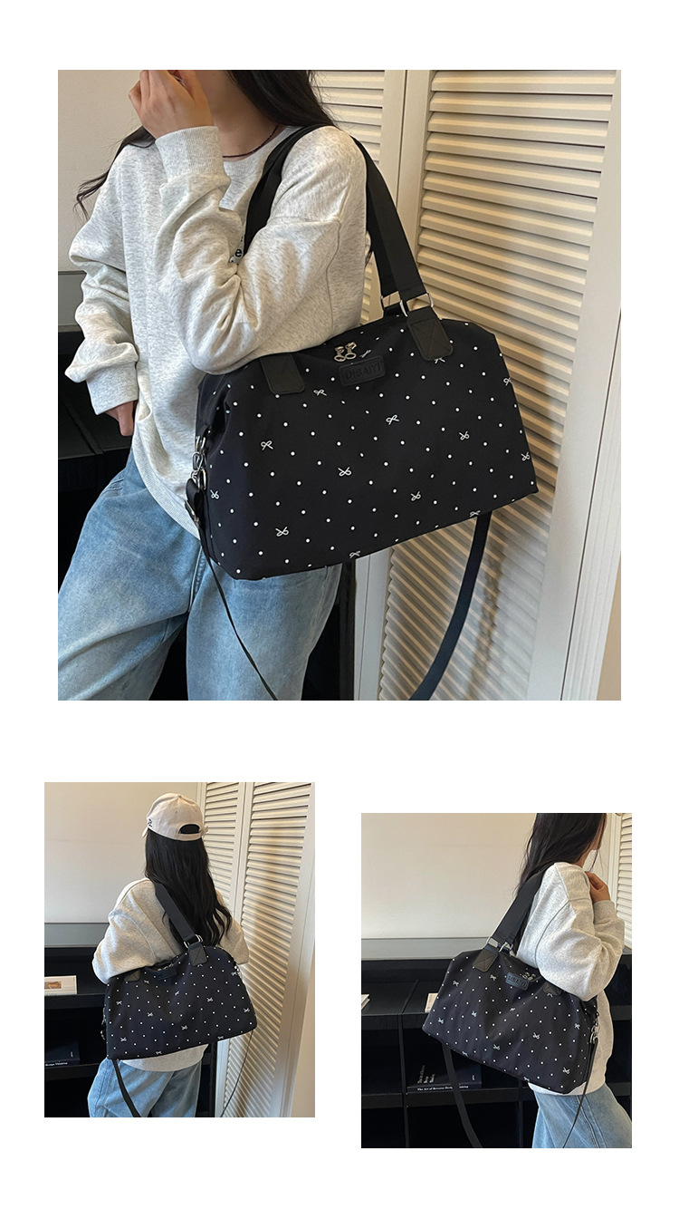 Lightweight large capacity travel bag, portable storage for business trips