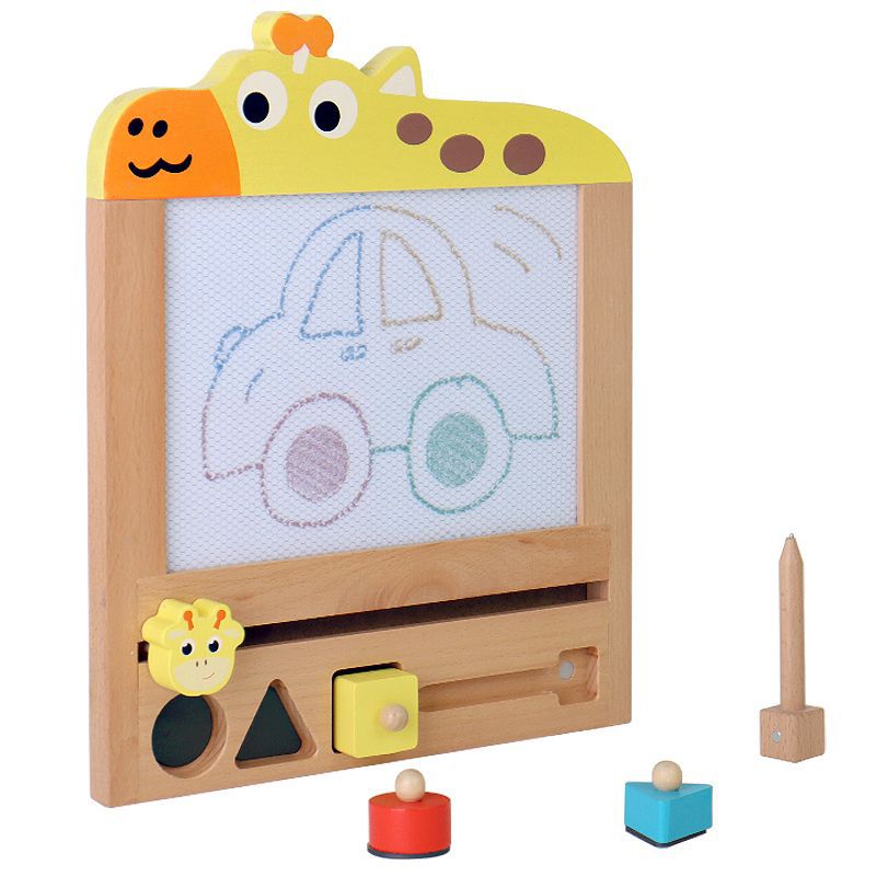 Tablero de dibujo para niños en el hogar creativo pizarra pequeña escuela primaria magnética bebé dibujo para niños graffiti tablero de escritura borrable hombres image 7