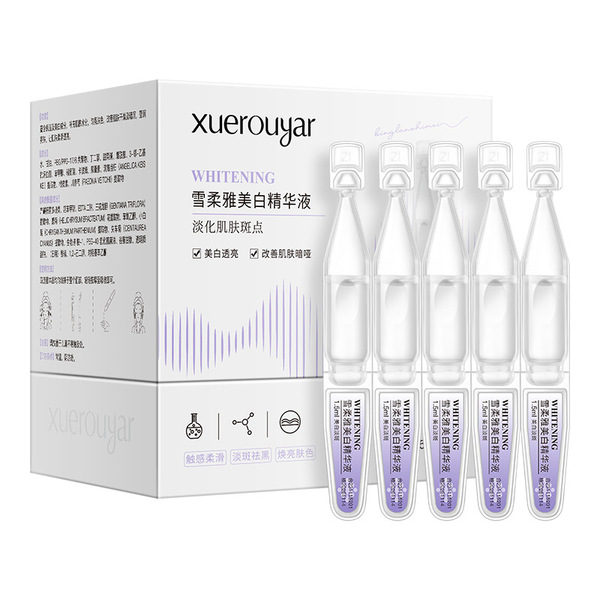 Moisturizing brightening serum contains niacin