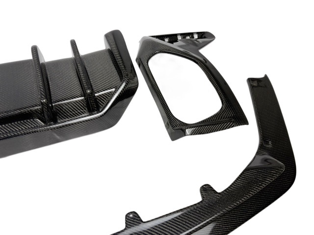 Factory Direct Sales Bmw Body Kit Suitable for 2023 G20 G28 Fd Models Carbon Fiber Rear Lip Modified Carbon Fiber Rear Diffuser