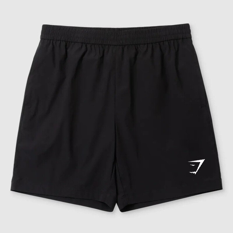 American-style GYMSHARK muscle fitness loose shark shorts for men, versatile, stretchy, breathable quarter-length shorts for summer American-style GYMSHARK muscle fitness loose shark shorts for men, versatile, stretchy, breathable quarter-length shorts for summer