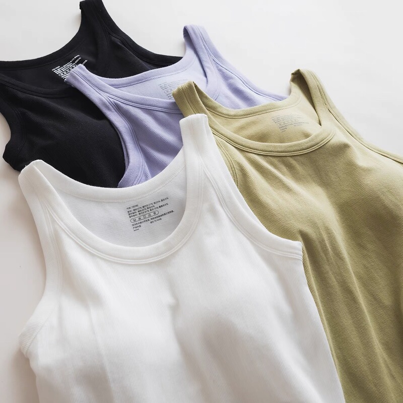 Factory brand order daily order 5A silk maintenance modal large elastic vest camisole bottoming shirt for women