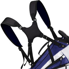 Cross-border outdoor double-shoulder golf club bag strap, adjustable length shoulder straps, golf bag accessories