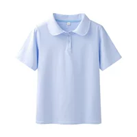 Хлопчатобумажная рубашка POLO с короткими рукавами футболка для женщин летом новый повседневный топ с отворотом футболка P4204