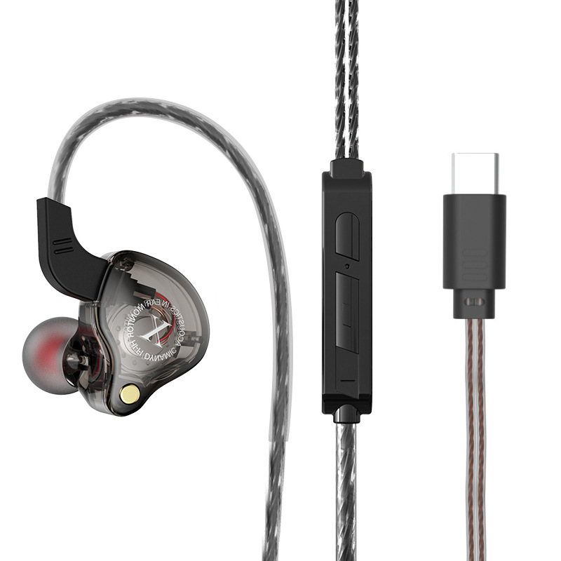 [Guangzhou Xinqiang] X2 en el oído Deportes oído-bobinado HIFI subwoofer con cable teléfono móvil música oído