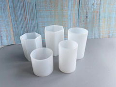 diy glue mold cylinder hexagonal silicone mold resin amazon hot recommendation candle resin