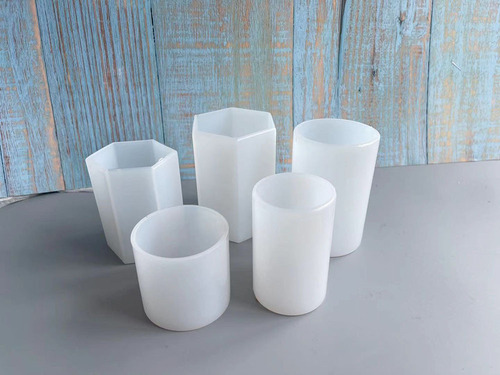 diy glue mold cylinder hexagonal silicone mold resin amazon hot recommendation candle resin