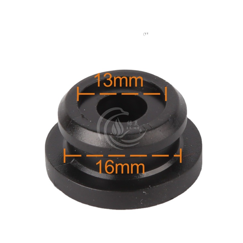 16 negro de doble capa en forma de I junta de aluminio de poliestireno micro-spray riego por goteo PVC tubo duro perforado 16mm tubo PE válvula de derivación image 6