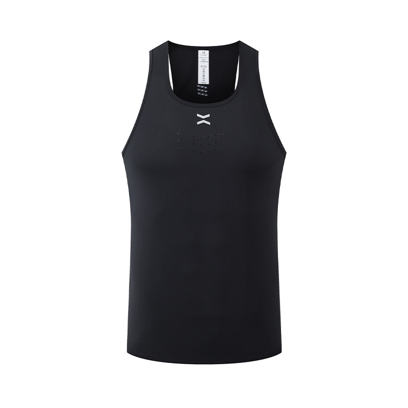 Verano ligero transpirable deportes de secado rápido chaleco running fitness Top sin mangas de seda de hielo estiramiento más tamaño Chaleco de hombres y mujeres