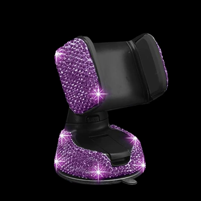 Multi-Functional Suction Cup Creative Rotating – Car phone holder - light-violet