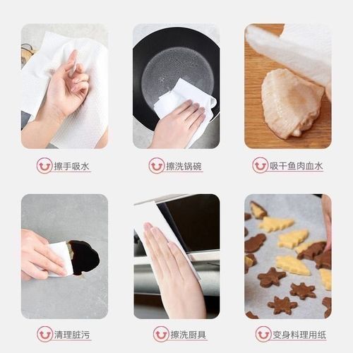 Lazy rag, non-stick kitchen paper, washable wet and dry disposable dishcloth, household cleaning and oil absorption