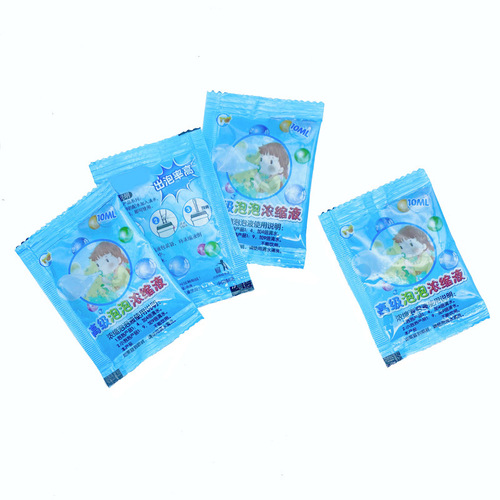 10ML concentrated bubble solution toy for children outdoor bubble blowing refill colored bubbles wholesale for street stalls night markets