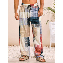 K 19492 Men's Plaid Casual Pants ��ʿ�������г���羳��