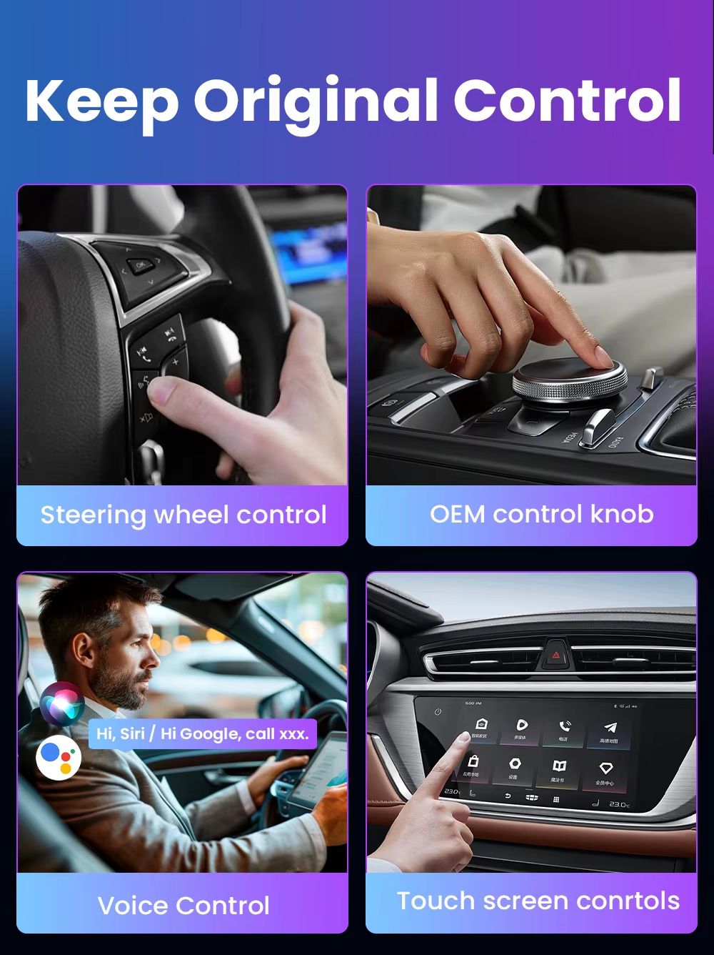 Source Factory 2-in-1 Wired to Wireless Carplay Box, Wired to Wireless Android Auto Box