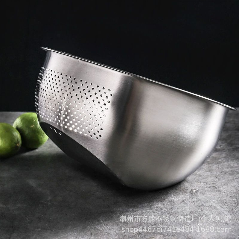 創意304ステンレスの米を研いで、米を洗って、野菜を洗って、たらいを水たまりにします。|undefined