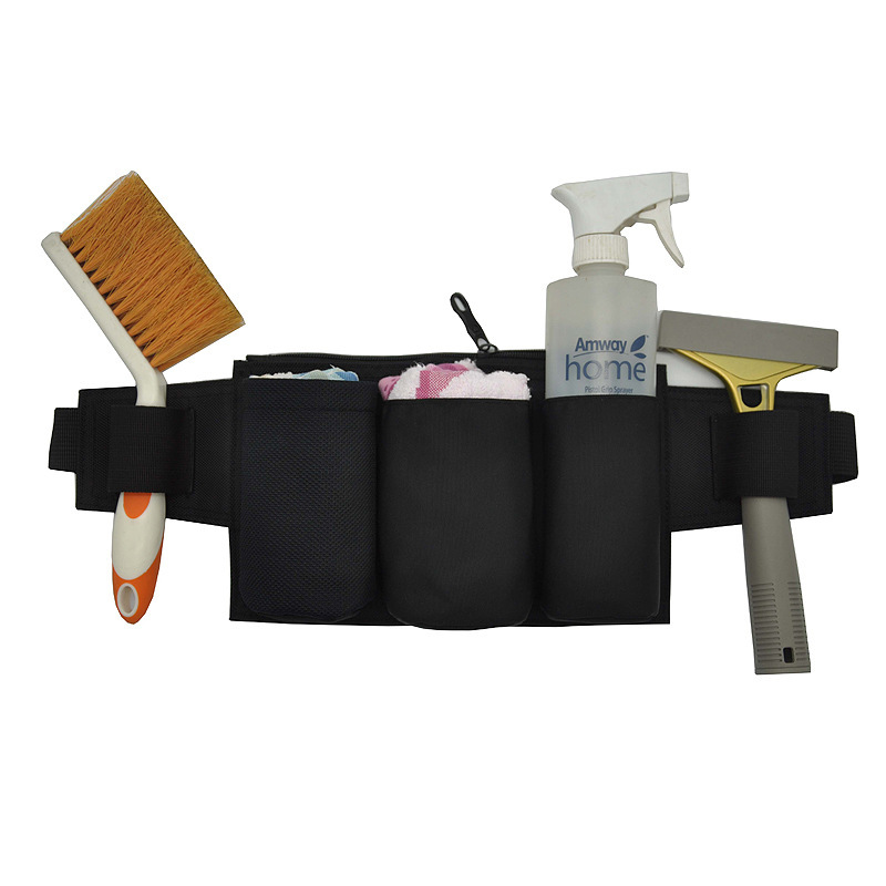 Cross-border impermeable paño de Oxford limpiador bolsa de cintura especial limpiador bolsa de cintura de jardín artesanal bolsa de cintura en stock al por mayor