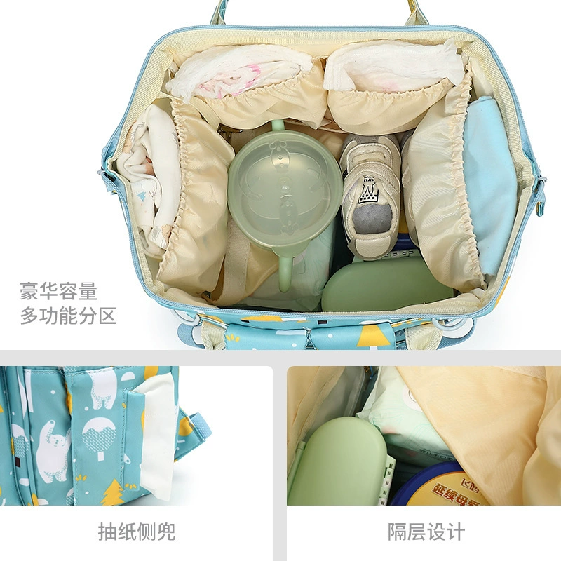 Universal bag for mother and baby, capacious backpack