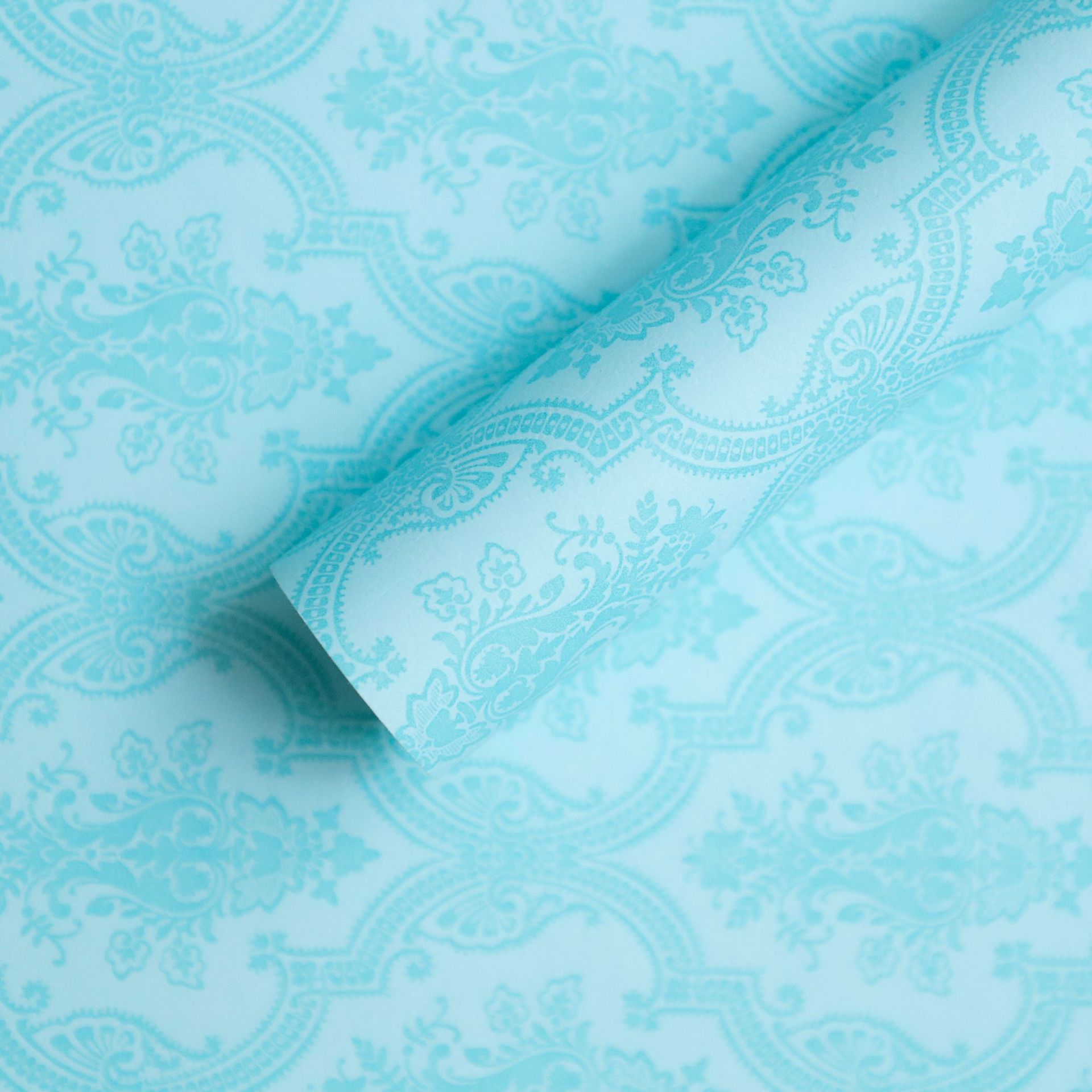 Materiales de embalaje de ramo de papel barroco algodón de alta calidad impermeable flor flor florista materiales de embalaje floral al por mayor