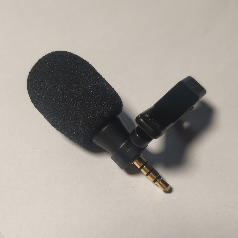 3.5mm金属领夹迷你麦克风MD相机专业录音笔笔记本手机微型话筒