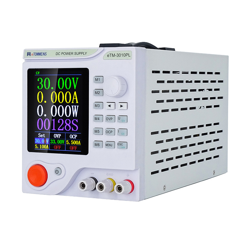 同门科技300W可调稳压电源4位彩屏可编程程控高精度开关直流电源