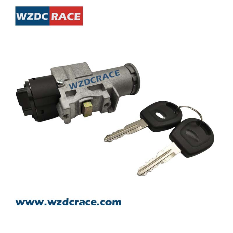 Chery QQ6 elegante bandera nube central cilindro de encendido + conjunto de bloqueo encendido llave de cilindro del maletero