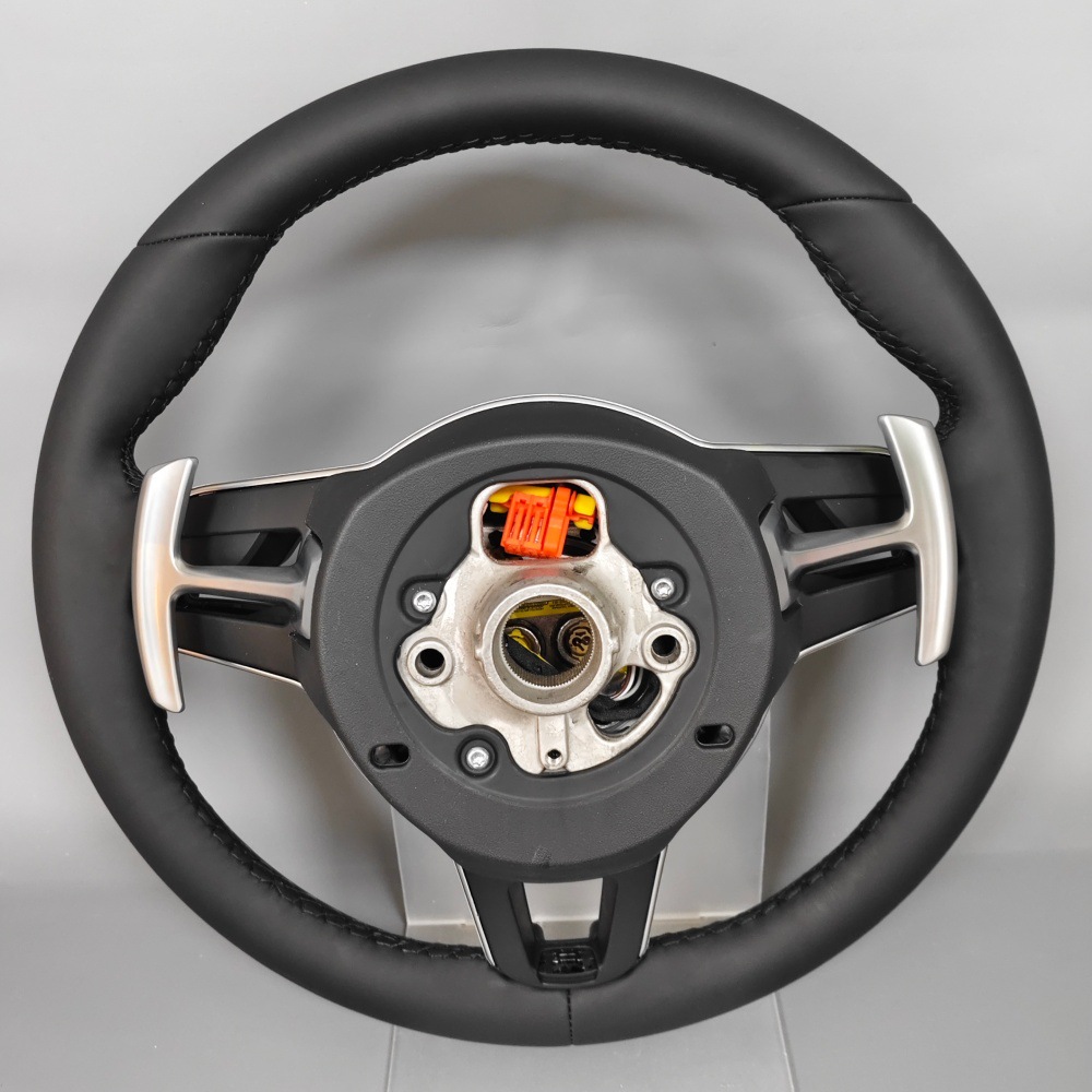Upgraded rivet modification for 918 Spyder, 997, Cayenne, Macan, 718 Panamera, 911 Porsche steering wheel